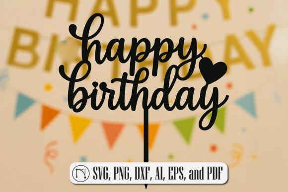 Celebrate Birthdays in Style with This Elegant SVG