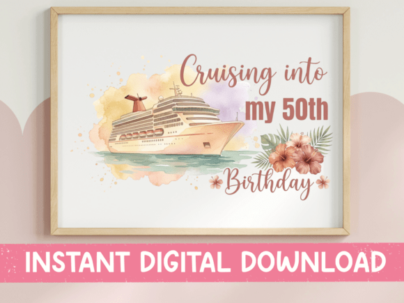 Cruising into My 50th Birthday: A Font for Milestone Moments