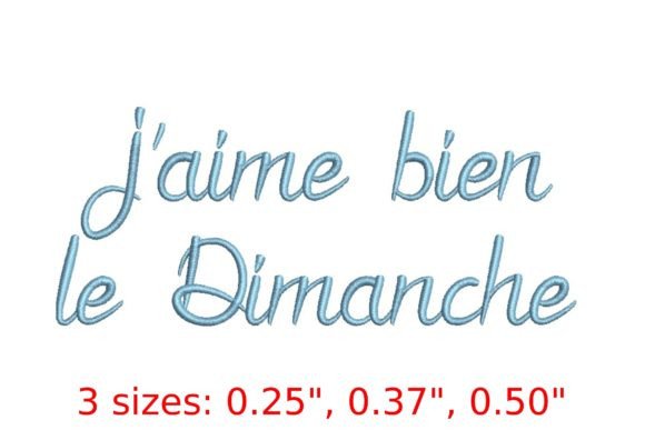J’aime Bien Le Dimanche: A Font for Relaxed, Joyful Design