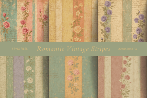 Romantic Vintage Stripes: A Designer's Guide to Timeless Elegance