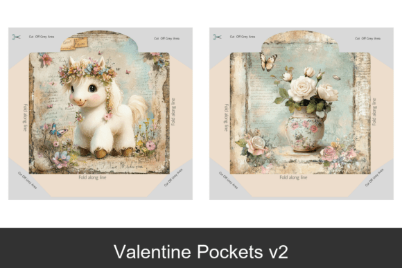 Storybook Pockets V2: Gentle Romance for Your Junk Journal