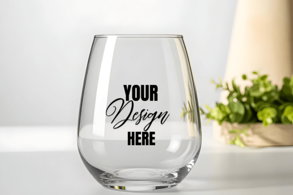 Transform Your Designs with a Realistic Wine Glass Mockup