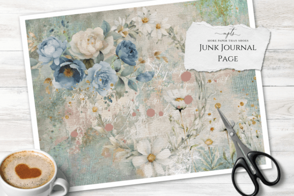 Weathered Garden Junk Journal Page 4: Crafting with Character